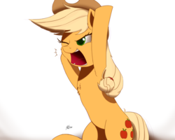 Size: 2600x2080 | Tagged: safe, artist:j24262756, applejack, earth pony, pony, g4, female, high res, mare, solo
