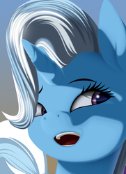 Size: 525x725 | Tagged: safe, artist:styroponyworks, trixie, pony, g4, female, solo, wip