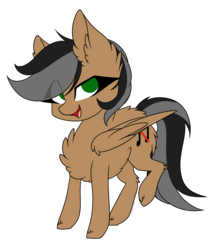 Size: 2897x3265 | Tagged: safe, artist:crazllana, oc, oc only, oc:artsong, pegasus, pony, chibi, female, high res, mare, simple background, solo, transparent background