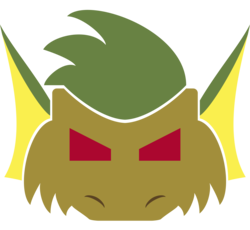 Size: 3600x3313 | Tagged: safe, artist:showtimeandcoal, oc, oc only, oc:coal, gargoyle, pony, digital art, high res, logo, simple background, solo, transparent background, vector