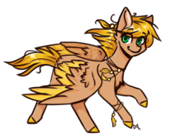 Size: 1126x893 | Tagged: safe, artist:slightdream, oc, oc only, oc:vivia, pegasus, pony, colored wings, female, mare, multicolored wings, running, simple background, solo, transparent background