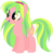 Size: 1024x1048 | Tagged: safe, artist:ra1nb0wk1tty, lemon zest, earth pony, pony, g4, equestria girls ponified, female, mare, ponified, simple background, solo, transparent background