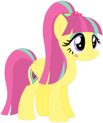 Size: 1024x1219 | Tagged: safe, artist:ra1nb0wk1tty, sour sweet, pegasus, pony, g4, equestria girls ponified, female, mare, ponified, simple background, solo, transparent background