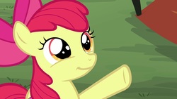 Size: 1920x1080 | Tagged: safe, screencap, apple bloom, earth pony, pony, campfire tales, g4, female, solo