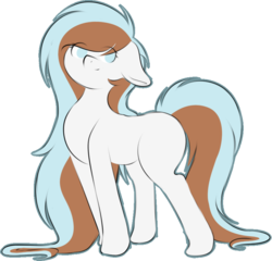 Size: 862x826 | Tagged: safe, oc, oc only, pegasus, pony, long mane, simple background, solo, transparent background