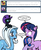 Size: 492x600 | Tagged: safe, artist:dekomaru, trixie, twilight sparkle, oc, oc:midnight, oc:nyx, alicorn, pony, tumblr:ask twixie, g4, ask, female, lesbian, magical lesbian spawn, offspring, parent:trixie, parent:twilight sparkle, parents:twixie, ship:twixie, shipping, tumblr