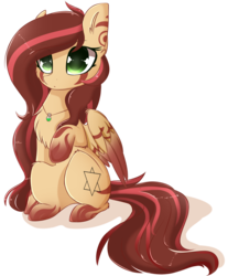 Size: 1024x1237 | Tagged: safe, artist:php146, oc, oc only, oc:sweet poison, pegasus, pony, female, mare, raised hoof, simple background, sitting, solo, transparent background