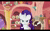 Size: 584x360 | Tagged: safe, screencap, rarity, pony, unicorn, g4, look before you sleep, season 1, angry, animated, close-up, feather, female, golden oaks library, it is on, solo, sound, webm