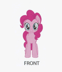 Size: 310x363 | Tagged: safe, artist:maahir pandie, pinkie pie, earth pony, pony, g4, my little pony: the movie, the art of my little pony: the movie, animated, cropped, female, gif, ponk, reference sheet, sketch, solo, spinning, turnaround, you spin me right round