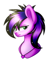 Size: 1085x1326 | Tagged: safe, artist:despotshy, oc, oc only, oc:light heartless, earth pony, pony, bust, female, jewelry, mare, necklace, portrait, simple background, solo, transparent background