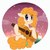 Size: 960x955 | Tagged: safe, artist:heu-hey, pear butter, earth pony, pony, g4, my little pony: friendship is magic, the perfect pear, female, guitar, mare, solo