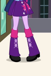 Size: 713x1060 | Tagged: safe, twilight sparkle, equestria girls, g4, my little pony equestria girls, boots, boots shot, clothes, cutie mark on clothes, cutie mark skirt, high heel boots, legs, pictures of feet, pictures of legs, pleated skirt, shoes, skirt, skirt shot, solo