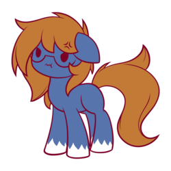 Size: 3000x3000 | Tagged: safe, artist:symbianl, oc, oc only, oc:spec steele, angry, chibi, draft horse, glasses, high res, simple background, symbianl's chibis, transparent background