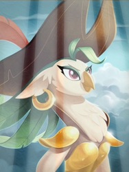 Size: 440x584 | Tagged: safe, captain celaeno, anthro, g4, my little pony: the movie, beautiful, female, pirate, solo