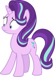 Size: 6400x9000 | Tagged: safe, artist:parclytaxel, starlight glimmer, pony, unicorn, celestial advice, g4, .svg available, absurd resolution, female, frown, mare, simple background, solo, transparent background, vector, wide eyes, worried
