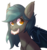 Size: 1730x1824 | Tagged: safe, artist:worldlofldreams, oc, oc only, oc:speck, bat pony, pony, donut, food, simple background, solo, transparent background