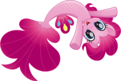 Size: 6767x4539 | Tagged: safe, pinkie pie, seapony (g4), g4, my little pony: the movie, .psd available, absurd resolution, cute, diapinkes, female, sea ponies, seaponified, seapony pinkie pie, simple background, solo, species swap, that pony sure does love being a seapony, transparent background, vector