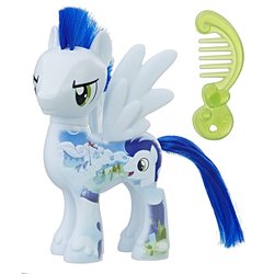 Size: 1500x1500 | Tagged: safe, soarin', pegasus, pony, g4, my little pony: the movie, brush, brushable, comb, irl, male, mohawk, photo, simple background, solo, stallion, stock photo, toy, white background