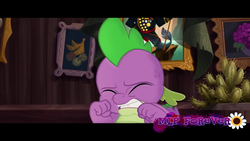 Size: 1280x720 | Tagged: safe, screencap, spike, dragon, g4, my little pony: the movie, male, solo