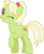 Size: 5677x6930 | Tagged: safe, artist:jhayarr23, granny smith, earth pony, pony, g4, my little pony: friendship is magic, the perfect pear, absurd resolution, adorasmith, cute, female, mare, one eye closed, raised hoof, simple background, solo, transparent background, vector, young granny smith, younger