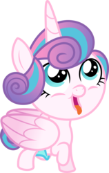 Size: 6400x10096 | Tagged: safe, artist:parclytaxel, princess flurry heart, alicorn, pony, a flurry of emotions, g4, .svg available, absurd resolution, baby, behaving like a dog, cute, diaper, female, flurrybetes, looking up, raised hoof, simple background, solo, tongue out, transparent background, vector