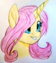 Size: 841x950 | Tagged: safe, artist:evergreen-gemdust, lily lace, pony, g4, honest apple, bust, female, portrait, solo, traditional art