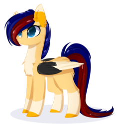 Size: 1024x1088 | Tagged: dead source, safe, artist:php146, oc, oc only, oc:amane, pegasus, pony, female, mare, simple background, solo, transparent background