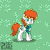 Size: 320x320 | Tagged: safe, artist:mystic blare, oc, oc only, oc:dookin foof lord, pegasus, pony, pony town, animated, clothes, gif, pixel art, scarf, solo, waving