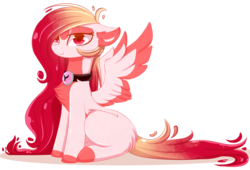 Size: 1024x696 | Tagged: safe, artist:php146, oc, oc only, oc:kasai, pegasus, pony, simple background, smiling, solo, transparent background