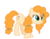 Size: 3100x2400 | Tagged: safe, artist:cheezedoodle96, pear butter, earth pony, pony, g4, the perfect pear, .svg available, cowboy hat, curtsey, cute, eye contact, female, hat, high res, juxtaposition bait, looking at each other, mare, offscreen character, pearabetes, simple background, solo, svg, transparent background, vector