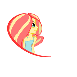 Size: 590x590 | Tagged: safe, sunset shimmer, equestria girls, g4, female, solo