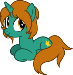 Size: 2718x2769 | Tagged: safe, artist:outlawedtofu, oc, oc only, oc:dust runner, pony, unicorn, fallout equestria, female, high res, mare, ponyloaf, simple background, smiling, solo, transparent background, vector