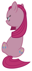 Size: 6000x13086 | Tagged: safe, artist:are-you-jealous, pinkie pie, earth pony, pony, g4, absurd resolution, female, mare, pinkamena diane pie, simple background, sitting, solo, transparent background, vector