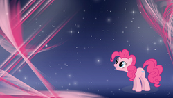 Size: 1920x1080 | Tagged: safe, artist:datnaro, artist:unfiltered-n, edit, pinkie pie, earth pony, pony, g4, abstract background, female, solo, wallpaper, wallpaper edit