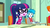 Size: 1280x720 | Tagged: safe, screencap, heath burns, sci-twi, thunderbass, twilight sparkle, equestria girls, g4, my little pony equestria girls: summertime shorts, subs rock, amazed, bowtie, cute, glasses, happy, male, ponytail, twiabetes