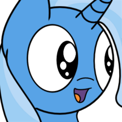 Size: 256x256 | Tagged: safe, artist:datapony, trixie, pony, unicorn, g4, bust, cute, diatrixes, female, i can't believe it's not dori-to, portrait, simple background, smiling, solo, style emulation, transparent background