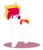 Size: 2550x3000 | Tagged: safe, artist:spirit-dude, oc, oc only, oc:white wing, pegasus, pony, colt, freckles, gift art, high res, male, raised leg, simple background, smiling, solo