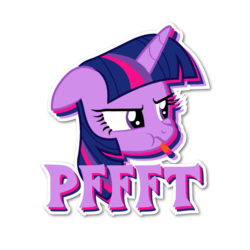 Size: 1000x1000 | Tagged: safe, artist:ljdamz1119, twilight sparkle, alicorn, pony, g4, angry, ears back, female, mare, raspberry, raspberry noise, scrunchy face, simple background, solo, tongue out, transparent background, twilight sparkle (alicorn), vector