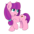 Size: 1200x1200 | Tagged: safe, artist:zlight, lily longsocks, earth pony, pony, g4, female, filly, simple background, solo, transparent background