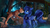 Size: 1920x1080 | Tagged: safe, artist:discordthege, princess luna, alicorn, big cat, lynx, pony, g4, boop, female, forest, looking at each other, mare, noseboop, pale belly, peytral, raised hoof, raised tail, smiling, standing in water, sunlight, tail, tree, water