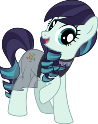 Size: 4708x5975 | Tagged: safe, artist:jhayarr23, coloratura, earth pony, pony, g4, absurd resolution, clothes, earpiece, female, mare, rara, simple background, solo, transparent background, vector