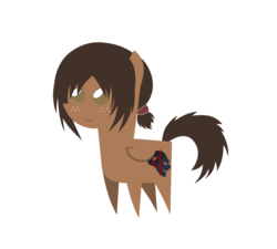 Size: 3000x2700 | Tagged: safe, artist:aborrozakale, pegasus, pony, attack on titan, female, high res, mare, pointy ponies, ponified, simple background, solo, transparent background, vector, ymir