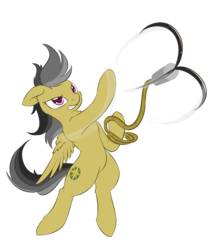 Size: 1577x1802 | Tagged: safe, artist:dusthiel, daring do, pegasus, pony, g4, female, grappling hook, mare, simple background, solo, transparent background