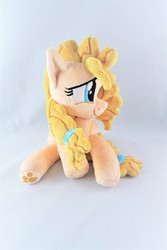 Size: 3648x5472 | Tagged: safe, artist:kazzysart, pear butter, earth pony, pony, g4, the perfect pear, absurd resolution, beanie (plushie), irl, photo, plushie, solo
