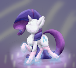 Size: 5420x4810 | Tagged: safe, artist:firefanatic, rarity, pony, g4, absurd resolution, clothes, cute, fluffy, socks, sparkles