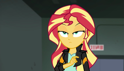 Size: 1280x738 | Tagged: safe, screencap, sunset shimmer, equestria girls, g4, my little pony equestria girls: friendship games, faic