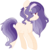 Size: 262x270 | Tagged: safe, artist:ohsushime, oc, oc only, oc:annabelle, earth pony, pony, female, mare, pixel art, simple background, solo, transparent background