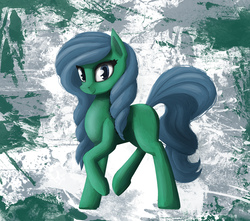 Size: 1920x1700 | Tagged: safe, artist:phenya, pony, brush, green pony