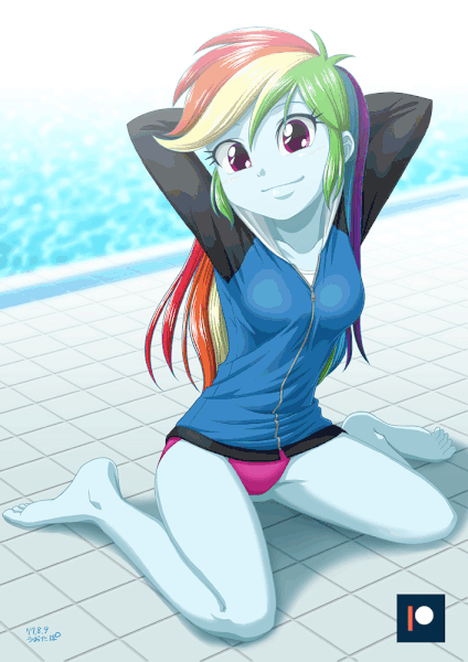 #1506528 - adorasexy, animated, armpits, artist:uotapo, barefoot, belly