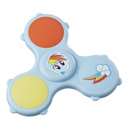 Size: 650x650 | Tagged: safe, rainbow dash, g4, official, female, fidget spinner, hasbro, irl, photo, toy